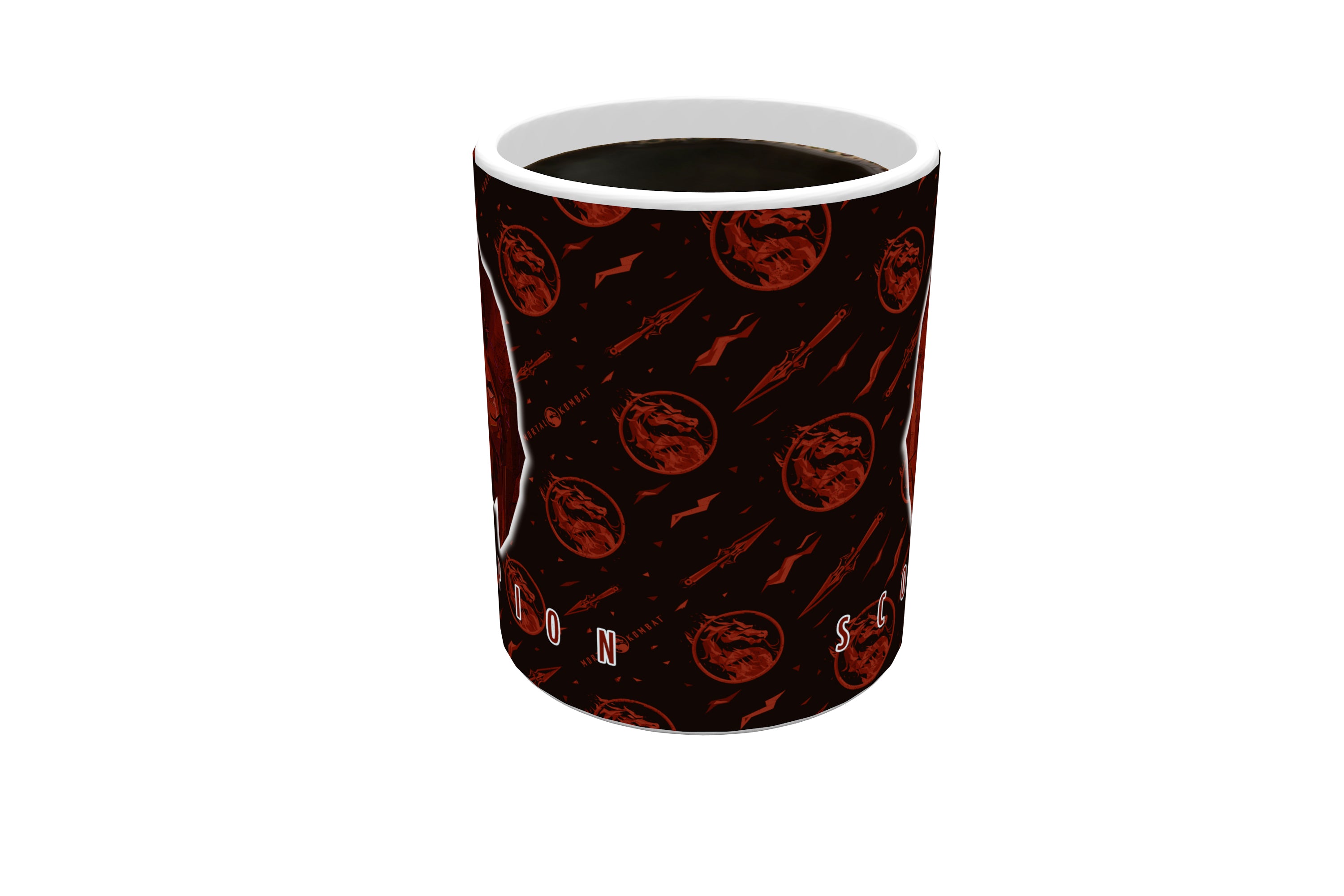 Mortal Kombat (Scorpion) Morphing Mugs®  Heat-Sensitive Mug MMUG1234